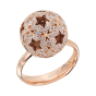 Celestial Orion Diamond and Rose Gold Ring