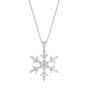 Snowflake Diamond Pendant 