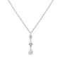 Trilogy Pear Shape Diamond Pendant