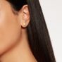 Regal Diamond and Yellow Diamond Earrings