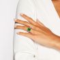 Artemis Emerald and Diamond Ring