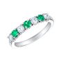 Lifetime Emerald and Diamond Ring