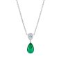 Burlington Emerald and Diamond Pendant