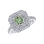 Regent Green Diamond Ring