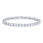 Grand Slam Asscher Cut Bracelet 