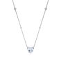 Heart Shape Diamond Solitaire Pendant