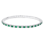 Advantage Emerald and Diamond Bracelet