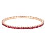 Large Advantage Ruby Bracelet in Rose Gold