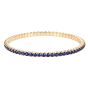 Large Advantage Sapphire Bracelet in Yellow Gold