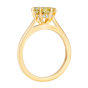 Solitaire Yellow Diamond Ring
