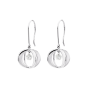 Cinderella Earrings in White Gold