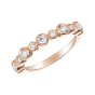 Lifetime Diamond and Rose Gold Ring