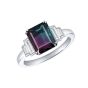 Artemis Alexandrite and Diamond Ring