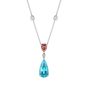 Mayfair ParaÍba Tourmaline and Pink Diamond Necklace