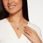 Burlington Royal Blue Sapphire and Diamond Pendant