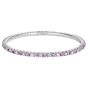 Advantage Pink Sapphire and Diamond Bracelet