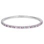 Advantage Pink Sapphire and Diamond Bracelet