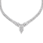 Grand Marquis Diamond Necklace