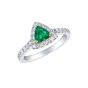 Regal Emerald and Diamond Ring 
