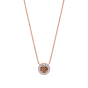 Regal Cognac Diamond Pendant