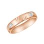 Facets Diamond Ring in Rose Gold