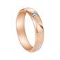 Facets Diamond Ring in Rose Gold