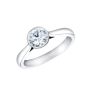 Solitaire Round Diamond Ring 