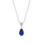 Burlington Royal Blue Sapphire and Diamond Pendant