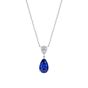 Burlington Royal Blue Sapphire and Diamond Pendant