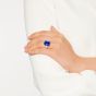 Trio 10 Carat Sapphire and Diamond Ring