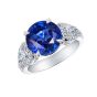 Majestic Sapphire and Diamond Ring