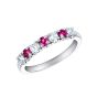 Lifetime Ruby and Diamond Ring