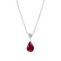 Wallace Ruby and Diamond Pendant