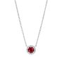 Regal Ruby and Diamond Pendant