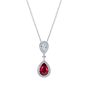 Ruby and Diamond Pendant