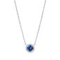 Regal Sapphire and Diamond Pendant