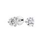 Solitaire Diamond Studs 1.10 carats total