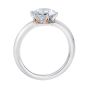 solitaire ring with argyle pink diamond