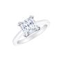 Solitaire Princess Cut Diamond Ring