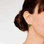 Wallace Green Tourmaline and Diamond Earrings