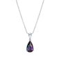 Wallace Alexandrite and Diamond Pendant 