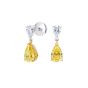 Wallace Yellow Diamond Earrings