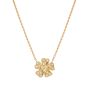 Wildflower Buttercup Yellow Diamond Pendant