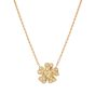 Wildflower Buttercup Yellow Diamond Pendant