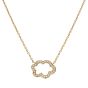 Cloud 9 Yellow Gold and Diamond Pendant