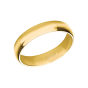 Yellow Gold Wedding Band 5mm 