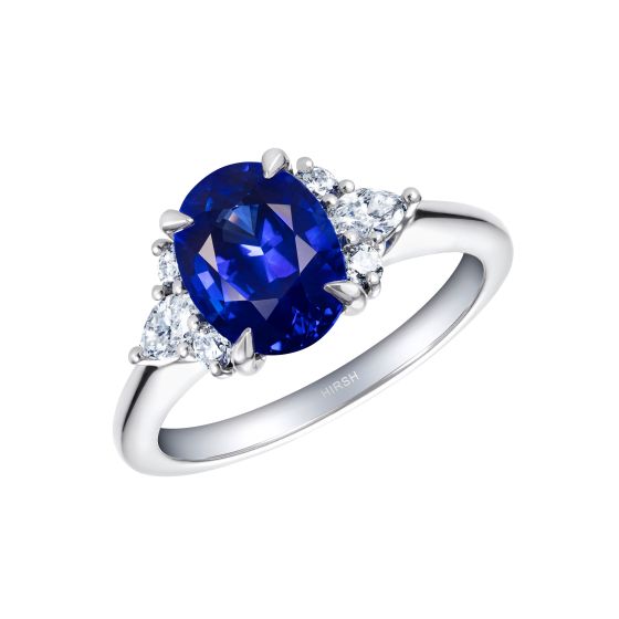 Papillon Sapphire and Diamond Ring