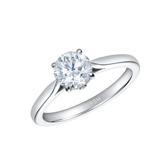 Solitaire Round Diamond Ring 