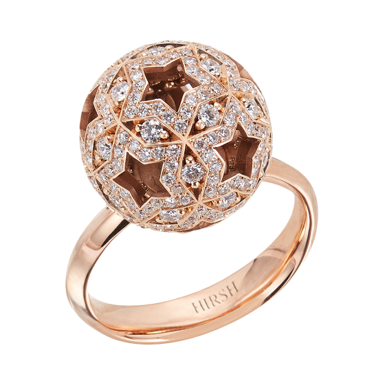 Celestial Orion Diamond and Rose Gold Ring