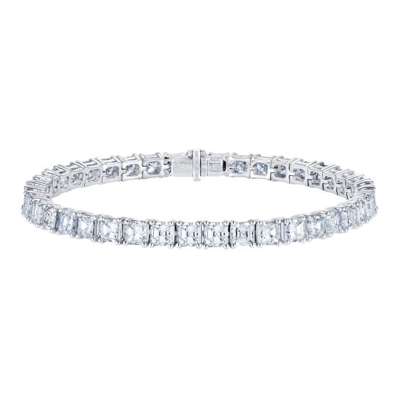 Grand Slam Asscher Cut Bracelet 